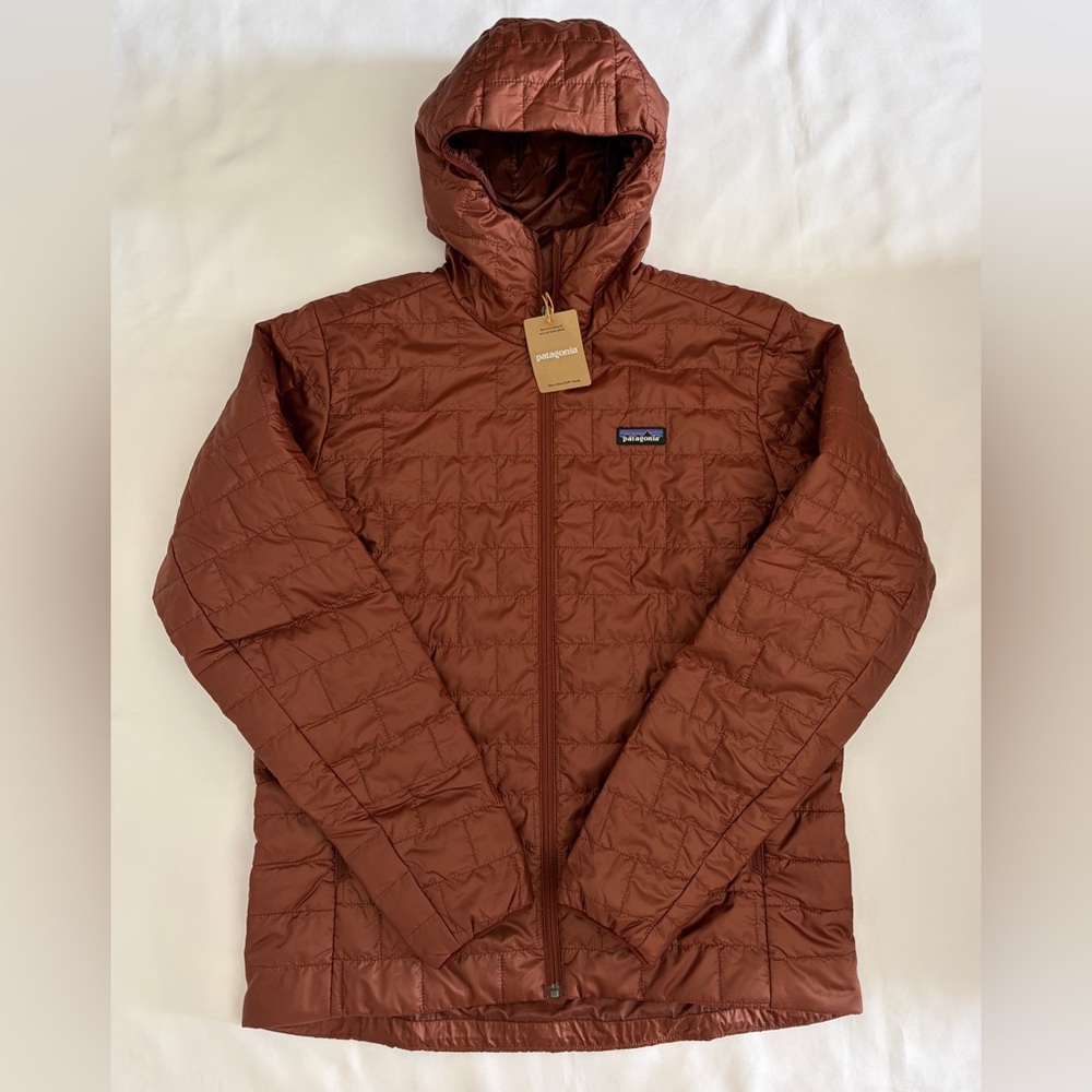 Patagonia Nano Puff Hoody Men's Size L Dried Vanilla FA25 - Picture 11 of 12
